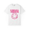 Футболка с логотипом Nirvana Smile, Футболка группы, Ретро-футболка Rock