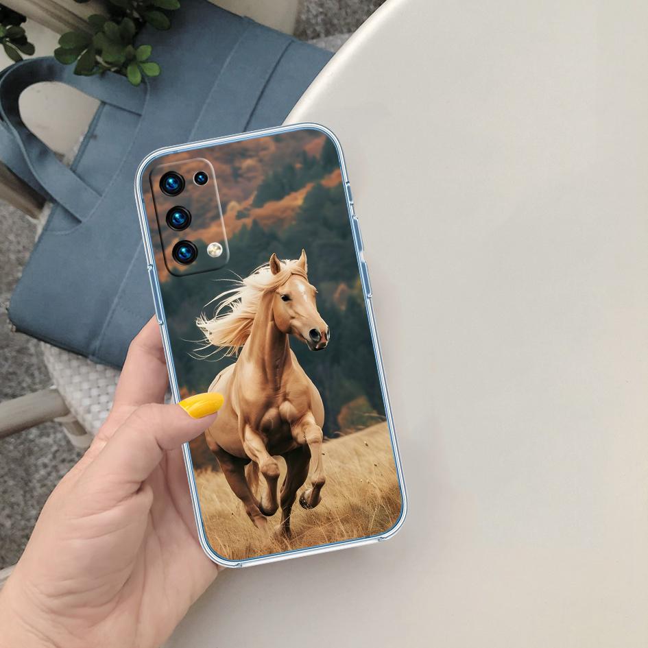LO43 Fine Horse Phone Case for Motorola Moto E13 E15 E20 E22 E22I E22S E30 E32 E40 E7 E7I G Plus Power Play Stylus G22 G14