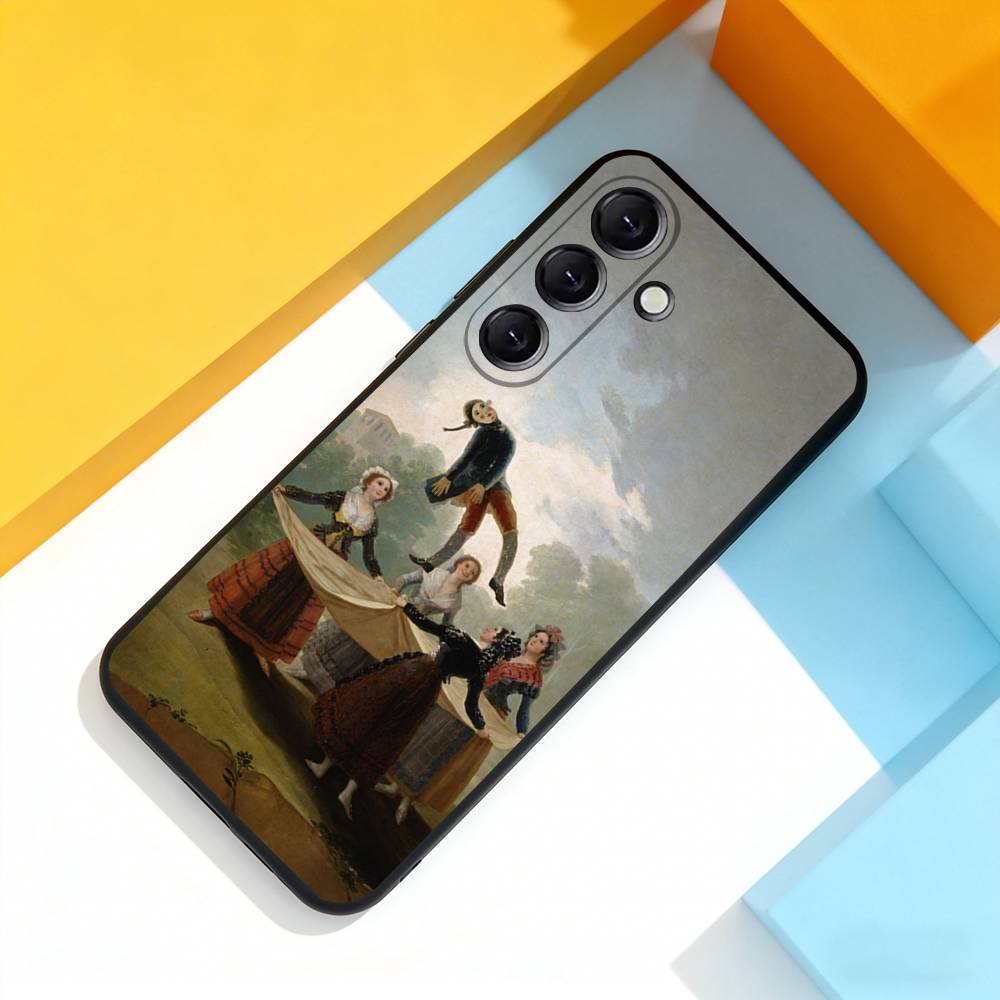 Spain F-Francisco Goya Art Phone Case For Samsung Galaxy A 73,72,51,53,52,71,22,5G,Note,J7,8,9 Soft Black Cover