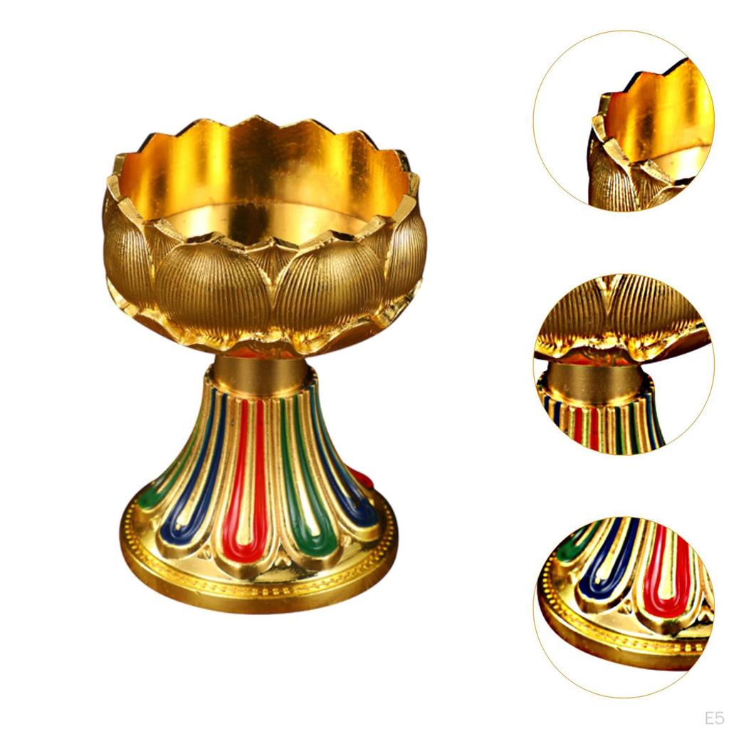 Подсвечник для масляной лампы для буддийского алтаря и украшения дома