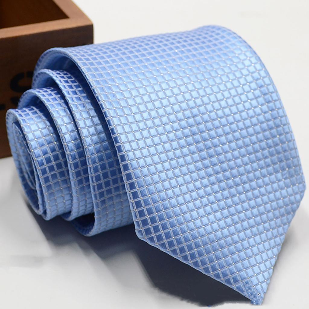 Шелковые клетчатые галстуки, мужские галстуки для вечеринок, деловые официальные мужские деловые повседневные галстуки