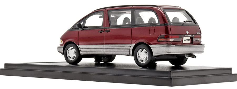 Hi Story Scale Toyota ESTIMA Garnet Red Toning G Finished Model HS374RE 1/43 (1990)