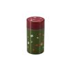 Tatsumiya Large Round Tea Caddy, Stylish Green, 05242