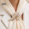 Long-lasting Brooch Pin, 3D Swan Design with Imitation Pearls, Anti-oxidation Anti-Oxidation Electroplated Finish Versatile Accessory for Coats Shirts