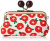 Goshiki Japanese Flower Series Seal and Coin Camellia Pattern Goshiki Seal and Coin Camellia Pattern [Maeda Senko] Hanpu-do 2.8-inch Purse, Hanpu-do