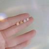 Korean Version of Simple Flower Stud Earrings, Mini Design Sense, Small Flower Earrings Do Not Need To Be Picked When Sleeping