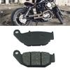 2 шт. Мотоциклетные тормозные колодки Легкие Низкий уровень шума Стабильное торможение Подходят для LF150?10B 10S KP150 KPR150