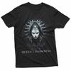 Queen Of The Darkness Готическая Жрица Готика Эзотерика 100% Хлопок Футболка Мужские Футболки Топ
