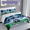 Ronaldo's Juventus Football Team Celebration Bedding Set, Breathable Duvet Cover with Pillowcases, Soft Bed Linen for Bedroom Home Decoration, Perfect