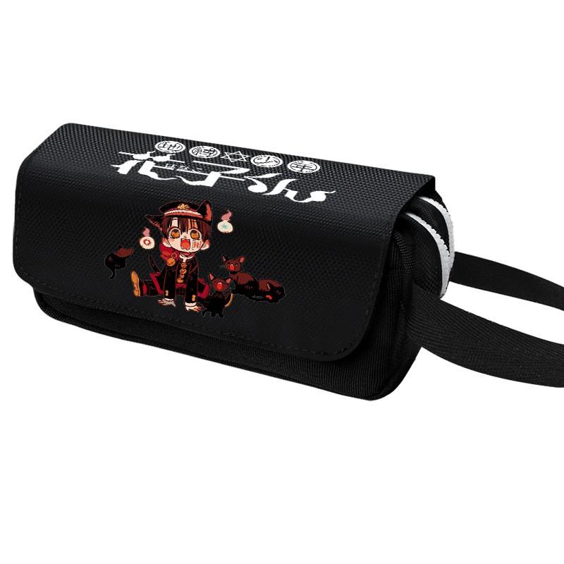 Toilet-bound Hanako-kun Pencil Case Large Capacity Double Zipper Flip Student Stationery Box