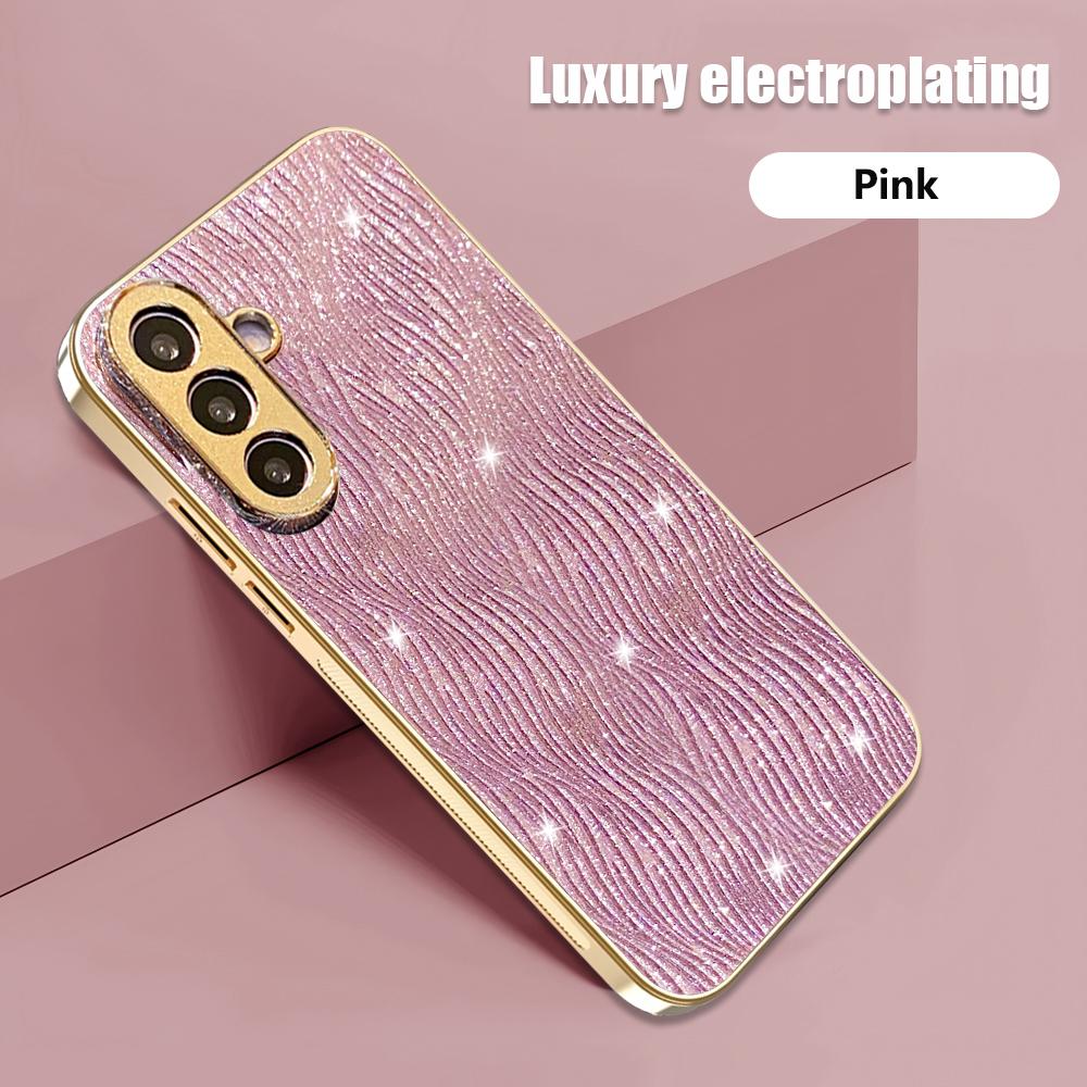 Electroplate TPU Case For Samsung Galaxy A56 A55 A54 A53 A36 A35 A34 A26 A25 A24 A16 A15 A14 A06 4G 5G Cover Shockproof Coque