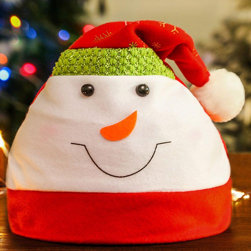 Christmas Gift Lovely Classic Santa Claus Cap Christmas Hat Festival Supplies Plush