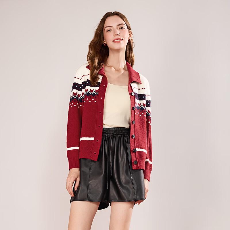 Женский кардиган Betu с жаккардовым узором Fair Isle