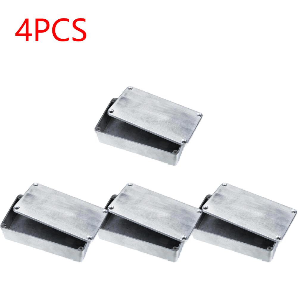 1-10pcs Guitar Effect Cases Holder with Screws 1590B Aluminum Die-cast Stomp Box Case Replacement Musical Instrument Kit