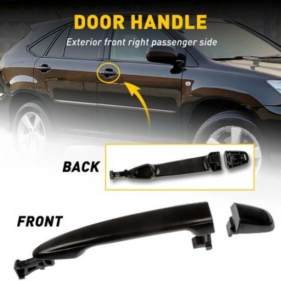 Front Exterior Outside Door Handle RH Passenger For Side 2007-11 Toyota Camry