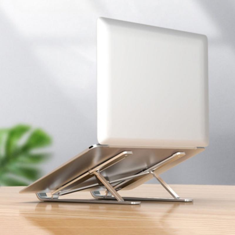 Регулируемая подставка-подставка для ноутбука, складная, портативная, с вентиляцией для охлаждения, крепление для ноутбука, компьютерная подставка
