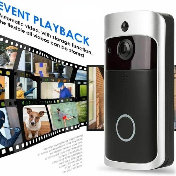 1080P Wi-Fi умный беспроводной дверной звонок безопасности HD видеодомофон запись видеодомофон беспроводной дверной звонок камера ночного видения