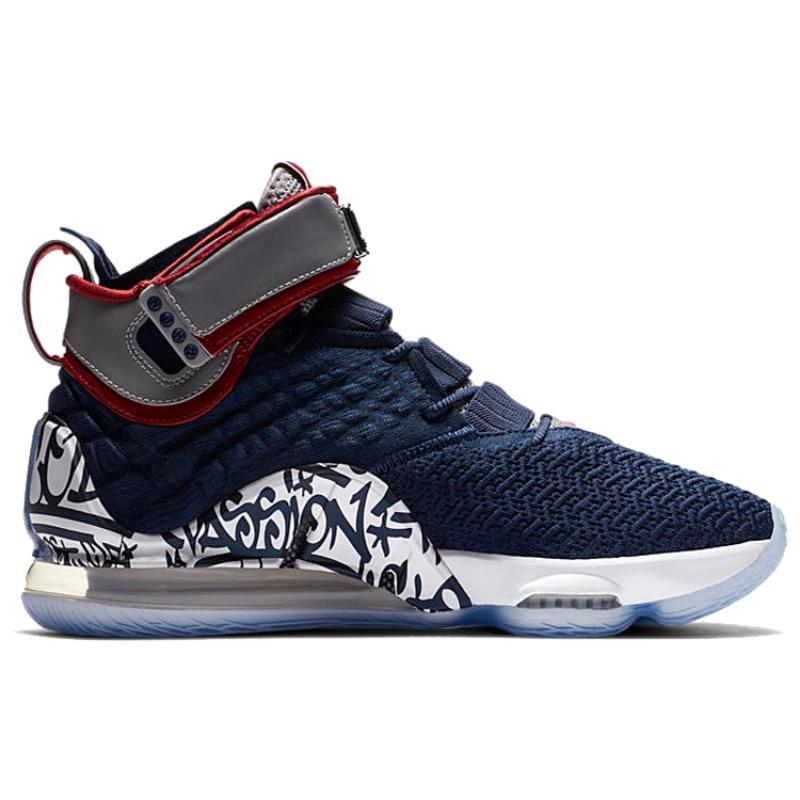 Nike Кроссовки LeBron 17 EP LeBron 4 Cold Blue Graffiti CT6052-400