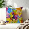 Cartoon TThe Backyardigans Decorative Polyester Throw Pillow Cover Square Suitable for Home Office Coffee Shop Decor