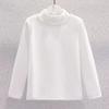 Girls' Fashionable Thickened Turtleneck Shirt - Perfect for Autumn and Winter
