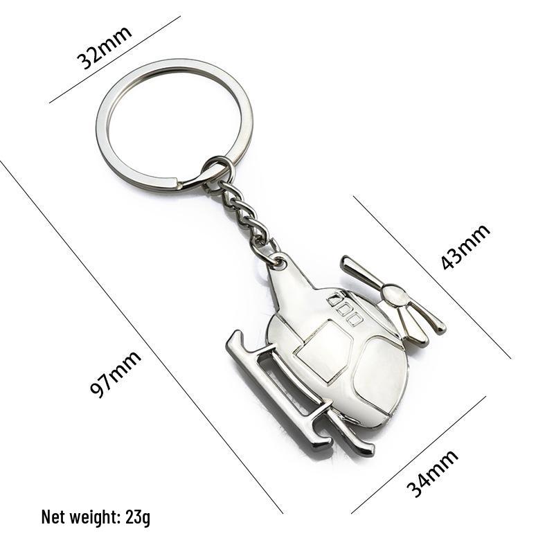 Брелок-модель самолета J-20: 3D Подвеска в виде самолета Сувенирный подарок