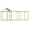 VidaXL Chicken Coop 4.5x1.5x2 M Impregnated Pinewood