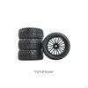4 Pieces RC Wheel and Tire Easy Installation Professional Fittings Replace Parts Compatible