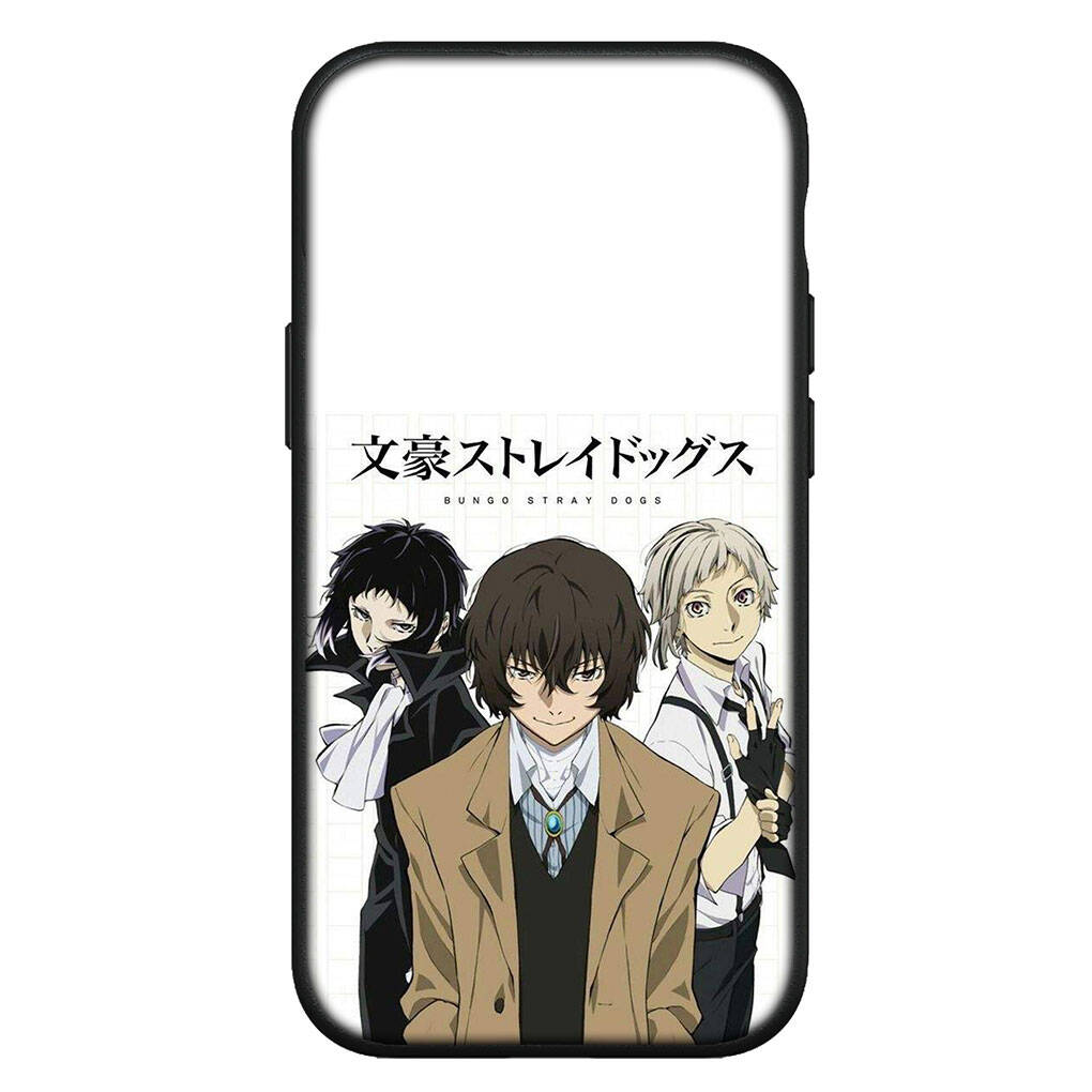 Чехол для iPhone 17 16 15 Xiaomi Poco Redmi Note 14 13 12 11 Pro Max 9 16e Samsung Galaxy S25 S24 S23 OPPO Huawei Мультяшный Bungou Stray Dogs Чехол для телефона
