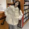 Down Cotton Waistcoat Women's Winter Autumn and Winter Waistcoat Loose Vest Jacket