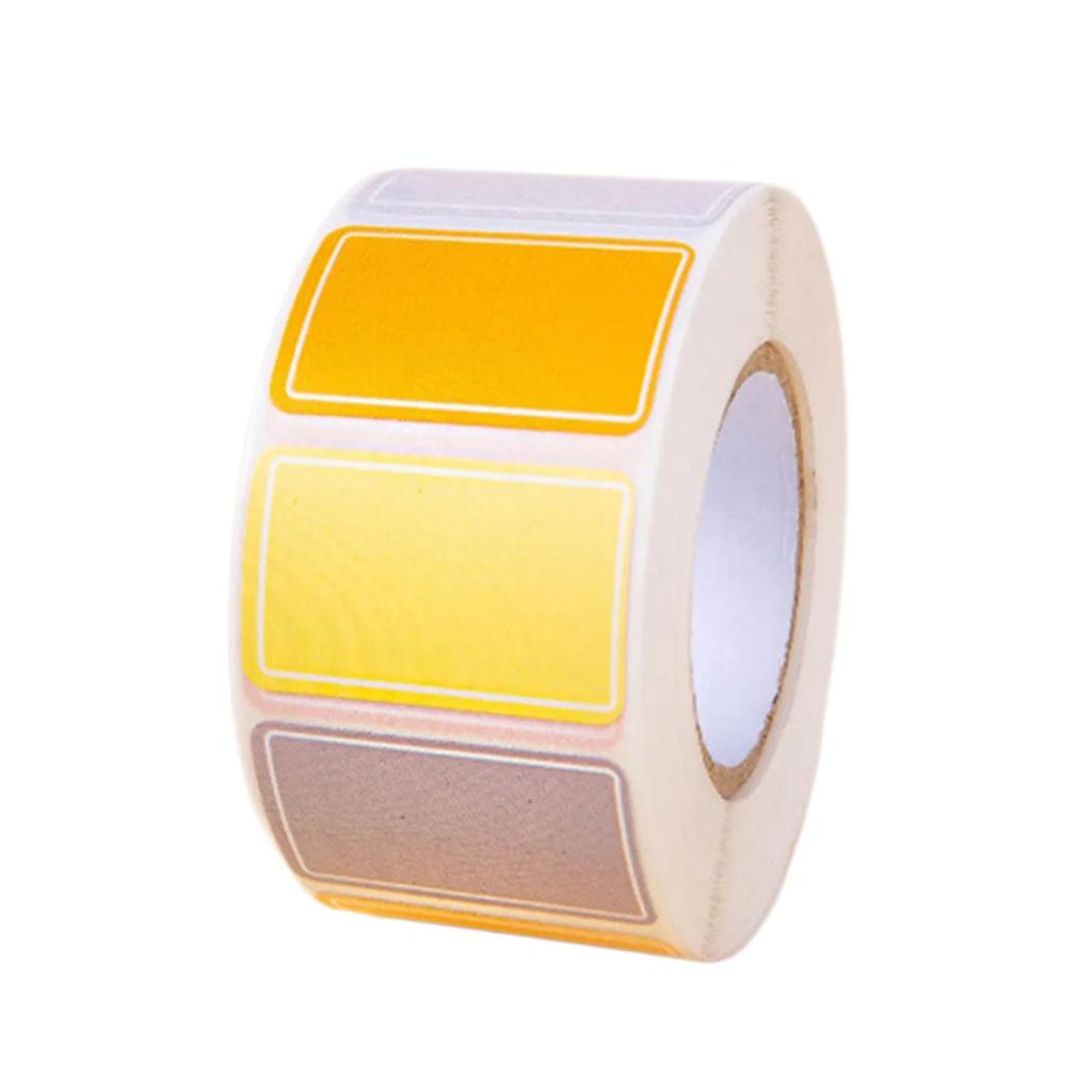 Водонепроницаемые самоклеящиеся этикетки для организации дома, офиса, школьных принадлежностей с износостойким дизайном