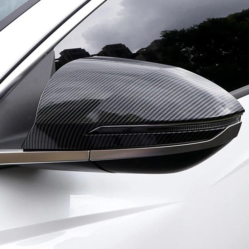 Для Hyundai Tucson NX4 2022 2023 Hybrid N Line автомобильное зеркало заднего вида, боковая крышка, чехол, отделка, аксессуары из углеродного волокна ABS