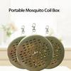 Коробка для катушки от комаров Yousheng, быстросъемная пряжка, легко чистящаяся курильница от комаров, лоток для сбора золы, ежедневное использование