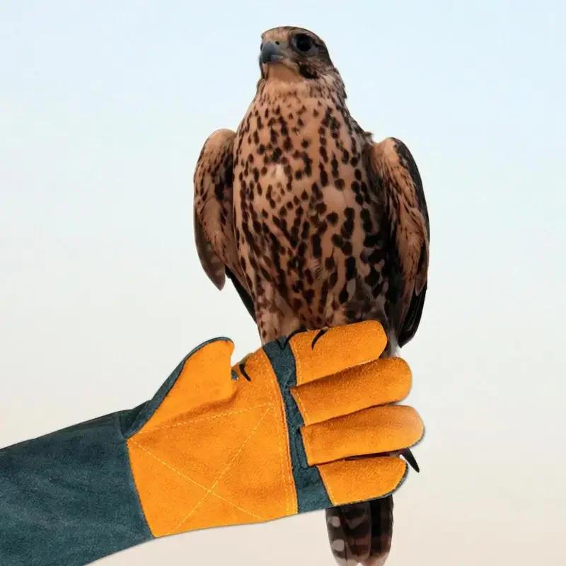 Перчатки для работы с животными, экстремально жаропрочные и огнестойкие перчатки, перчатки для защиты от укусов животных, кошек, собак, птиц, домашних животных, принадлежности для ловли