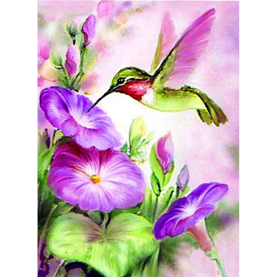 5D DIY Diamond Painting Animal Bird Cross Stitch Kit Full Diamond Embroidery Gift Mosaic Art Rhinestone Decoration Picture