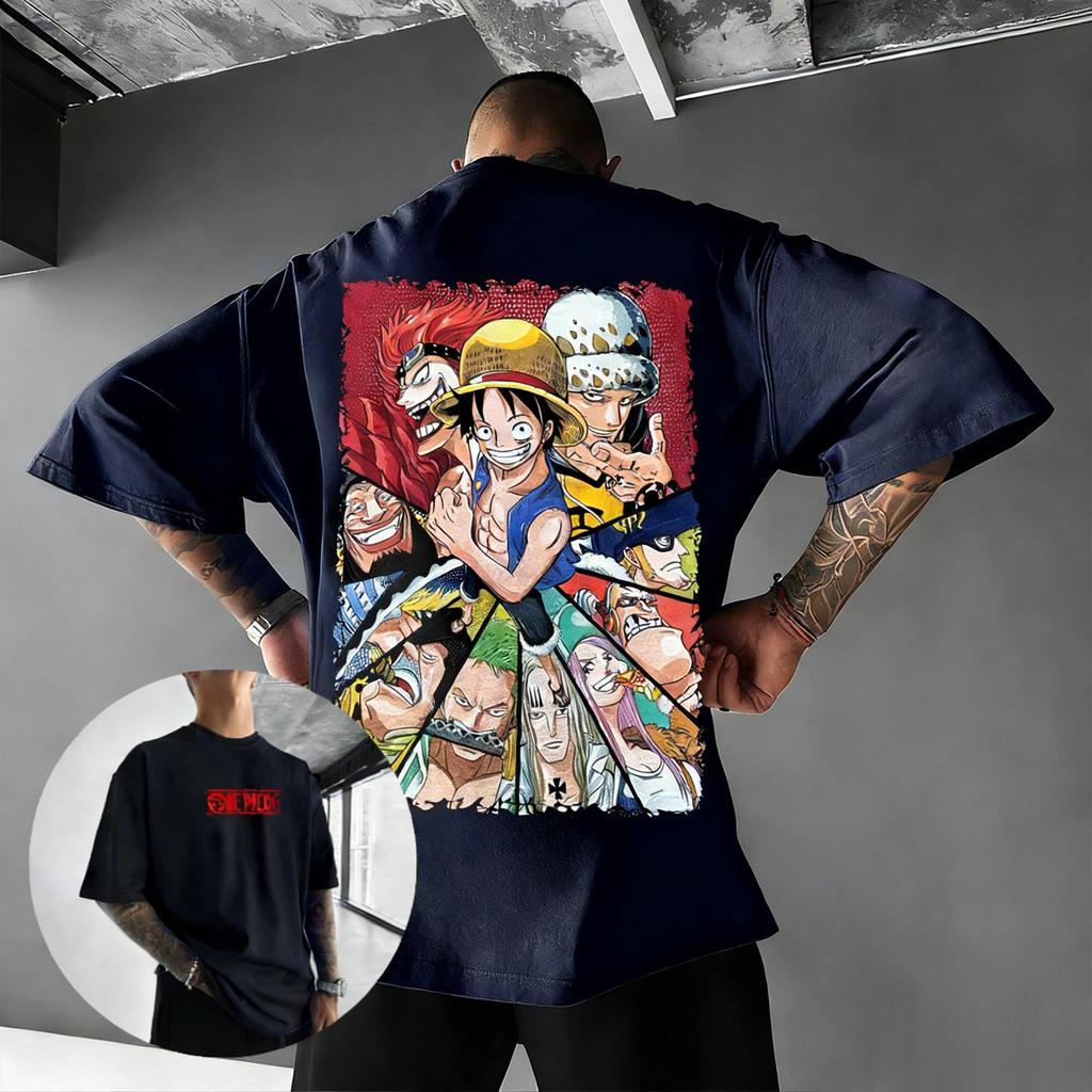 One Piece Luffy Cartoon Anime Graphic Tshirt Unisex Unisex 2026 Summer Cotton Kawaii Cosplay Y2k Casual Streetwear Short Sleeve Top