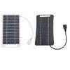 5V 5W USB Solar Panel Professional High Efficiency Monocrystalline Silicon Portable Handheld Solar P