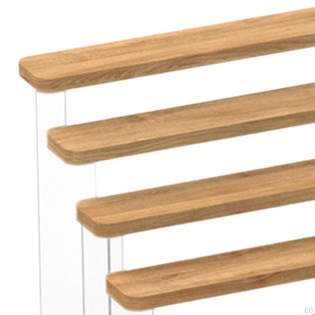 Акриловый дисплейный подъемник, прозрачная полка, выставочный стенд, многоразовый продукт для