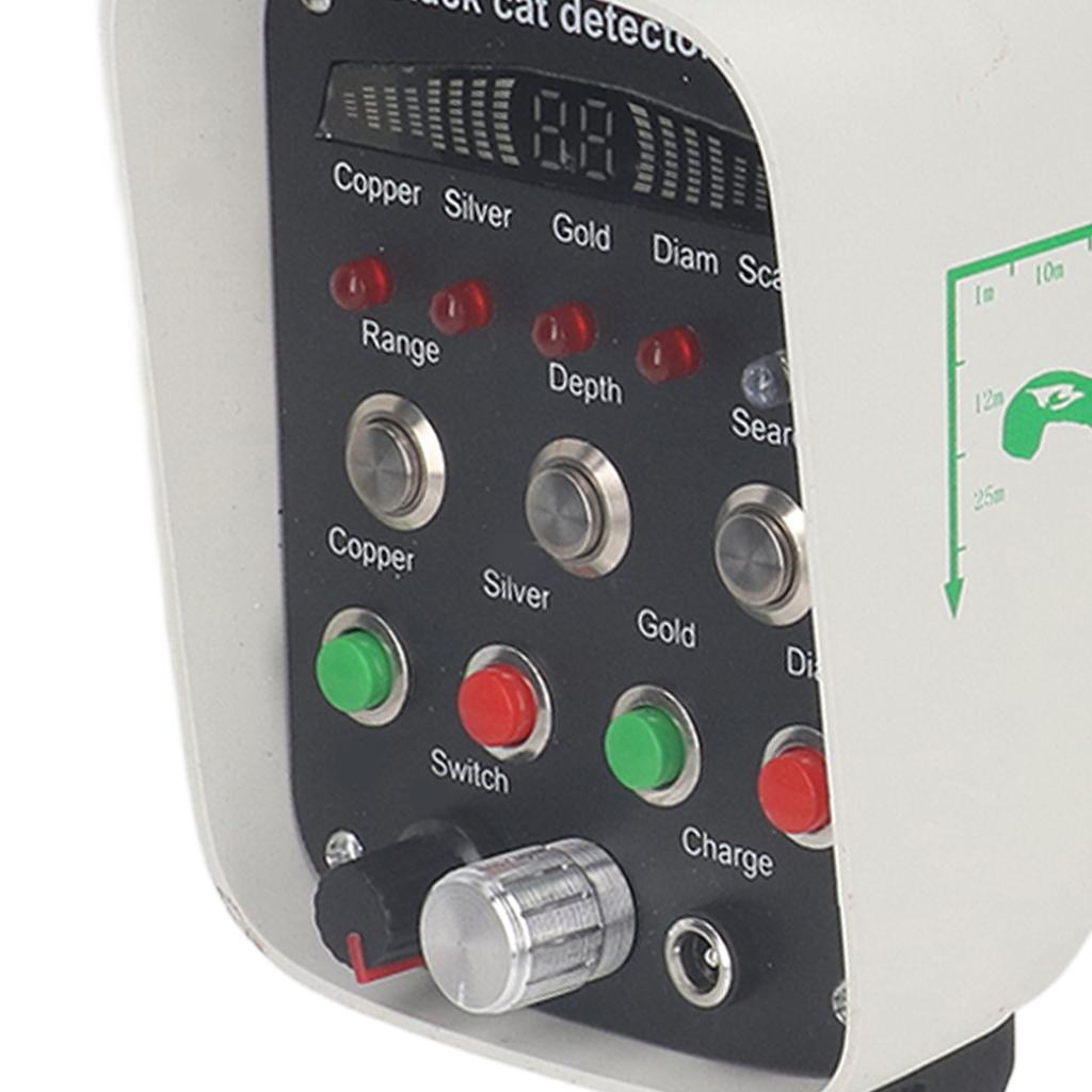 Long Range Gold Detector AC100 To 240V Underground Metal Scanner with High Definition Screen for Gold Silver Copper