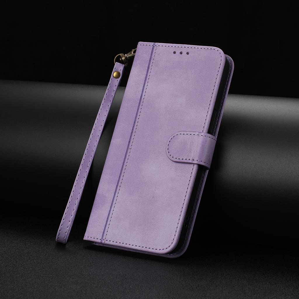Wallet Flip Leather Case For XiaoMi Poco C71 C75 C61 C65 C55 C50 C51 C40 4G Card Holder With Wrist Strap Cover
