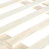 Solid Wood Pallet Bed Frame Pine 90*200 cm