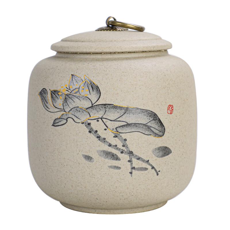 Japanese Coarse Pottery Tea Caddy