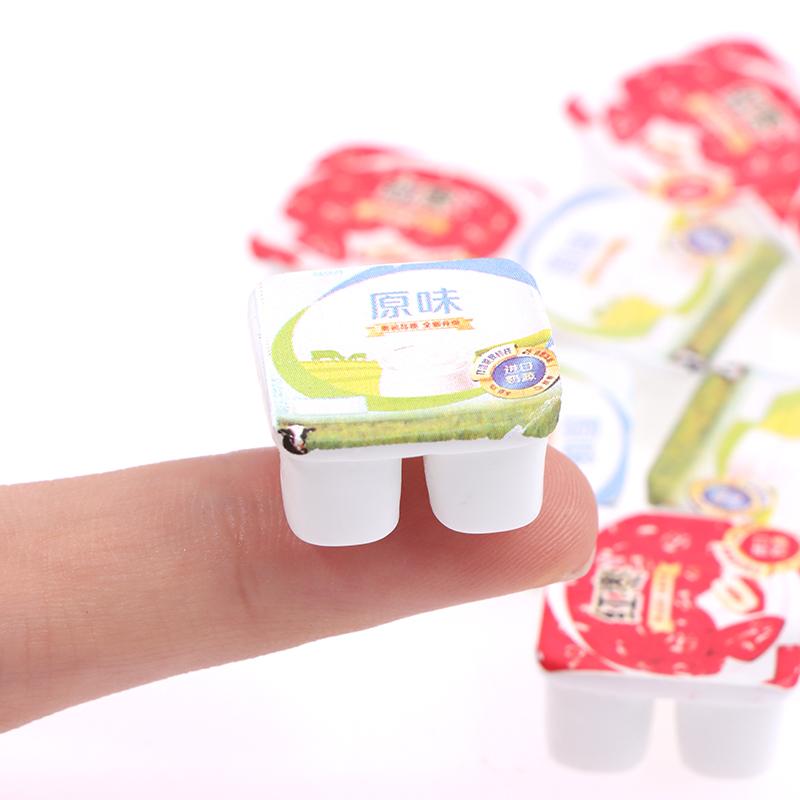 10 шт./компл. 1:12 кукольных миниатюрных имитационных мини-игрушек из смолы и йогурта