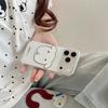 Мультяшный двухслойный противоударный чехол с щенком для iPhone 14/13, Apple 17/16/15 PROMAX