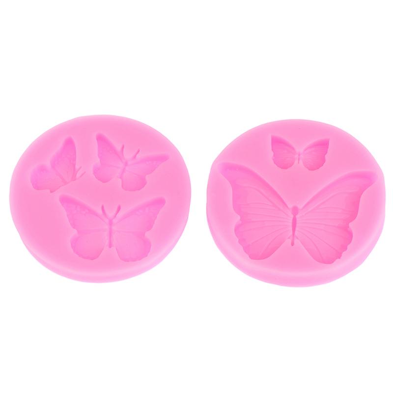 1Pc Butterfly Silicone Molds Mini Butterfly Cake Mold DIY Desserts Decoration