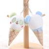Panda Ice Cream Pendant Plush Keychain Cone Panda Doll Bag Pendant Doll Doll Gift