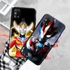 Black Case for Xiaomi Redmi 13C Note 9 iPhone XR 7 8 14 15 11 12 13 X XS Pro Max Samsung A25 S23 S24 FE Ultra Plus Ultraman