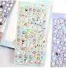 3D Cute Animals Stickers Cartoon Scrapbook DIY Stickers 3D Korean Stickers Three-Dimensional Sticker Notebook Kawaii Decals