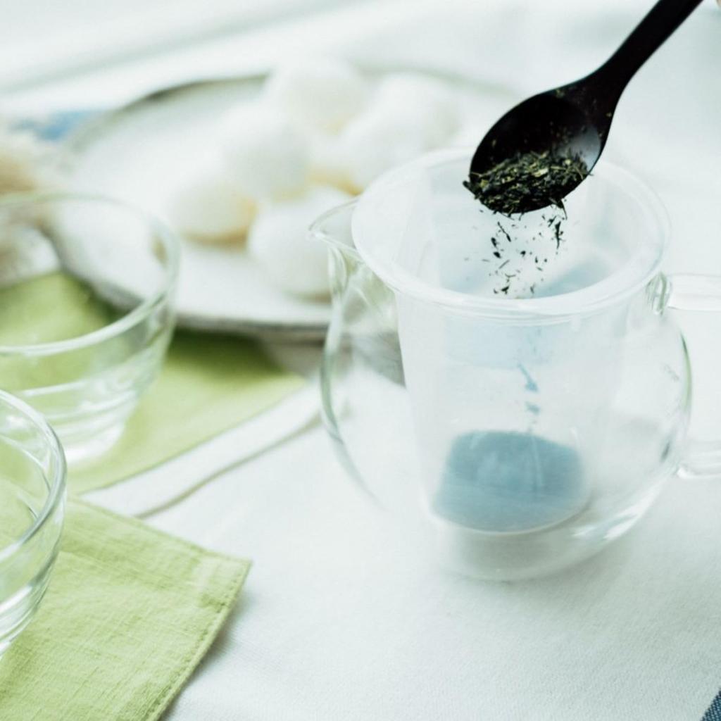 Чайник HARIO Flatty, вместимость 450 мл, термостойкое стекло, CHF-45GG, стекло зеленое