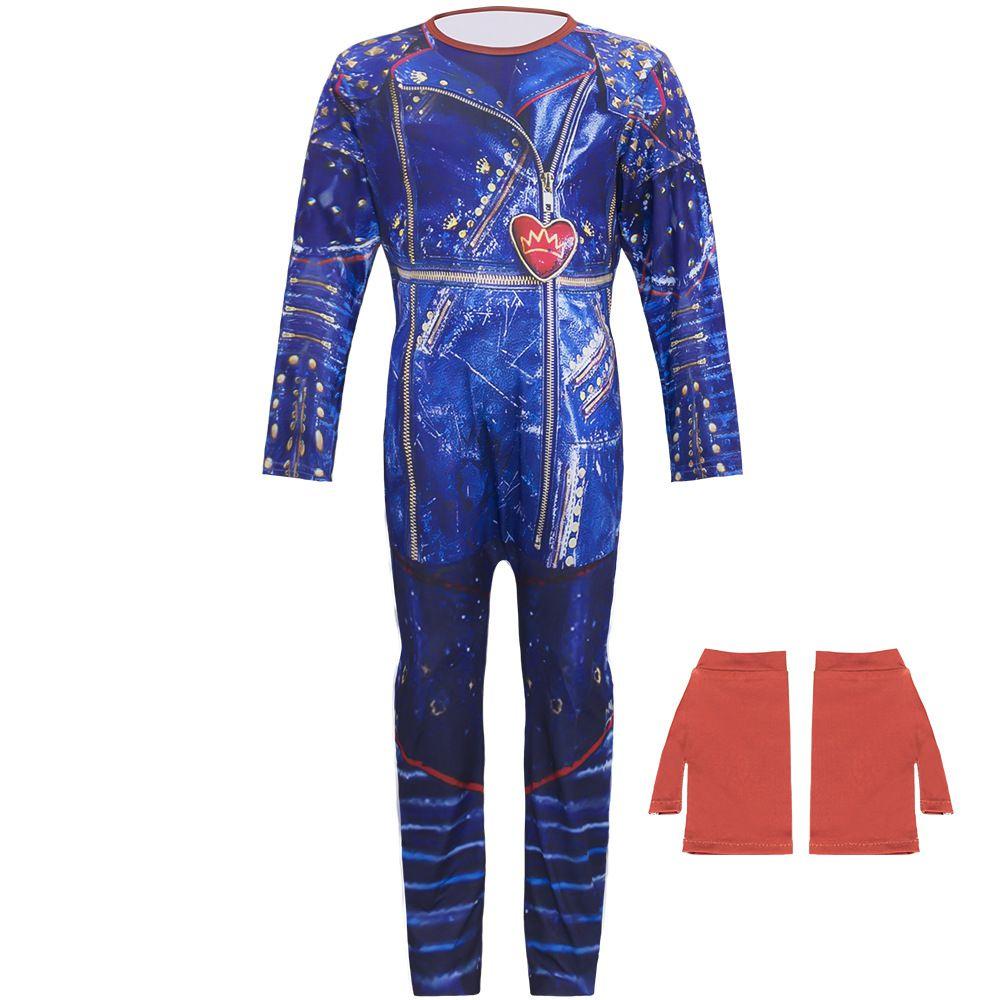 Костюм для косплея Мал и Одри из Наследников 3 для детей. Идеально подходит для Хэллоуин-вечеринок