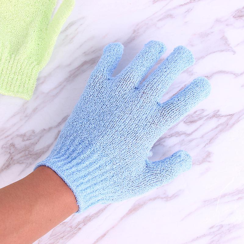 Отшелушивающий скраб для тела, перчатки для душа, варежки для ванны, люфа, массажная губка для кожи